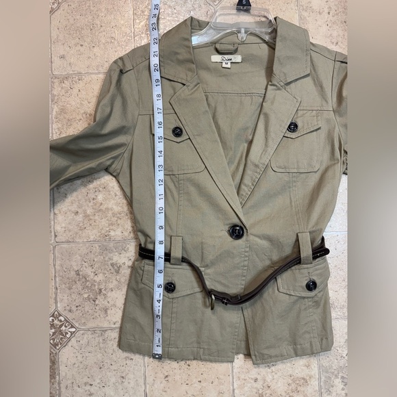 Diaa Safari-Style Jacket Juniors Medium - Picture 5 of 7